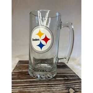 Steelers Heavy Beer Mug Glass Beer